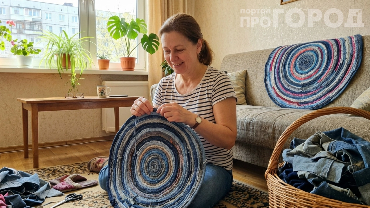 5 лет не покупаю ковры для дома — вяжу сама за выходные: застелила весь дом — семья в восторге