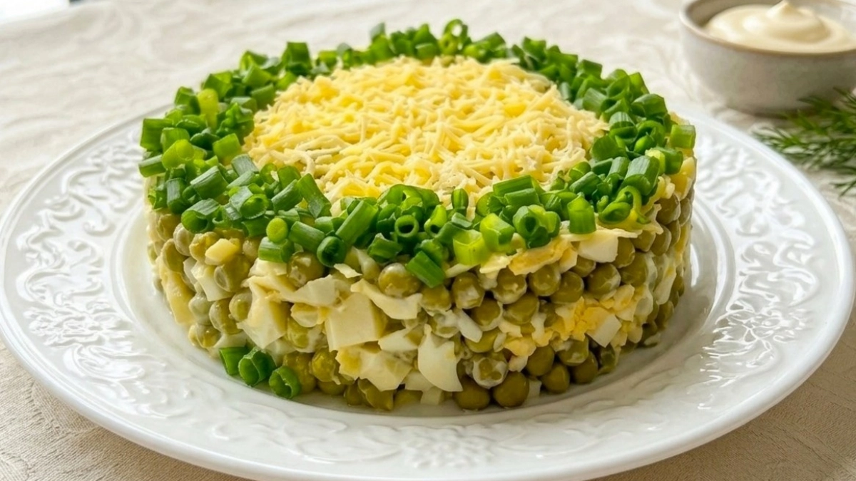 Всего 4 продукта - а салат получается как в ресторане: рецепт