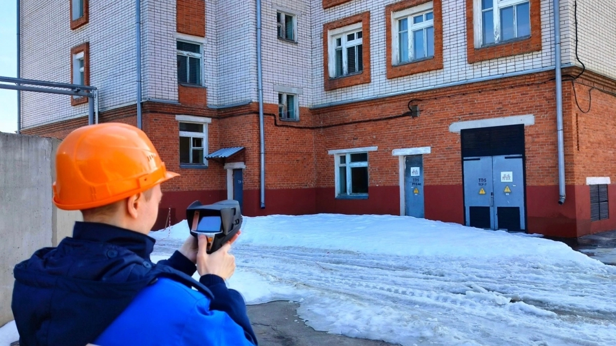 Будущие аварии теплосетей Йошкар-Олы выявляют тепловизором