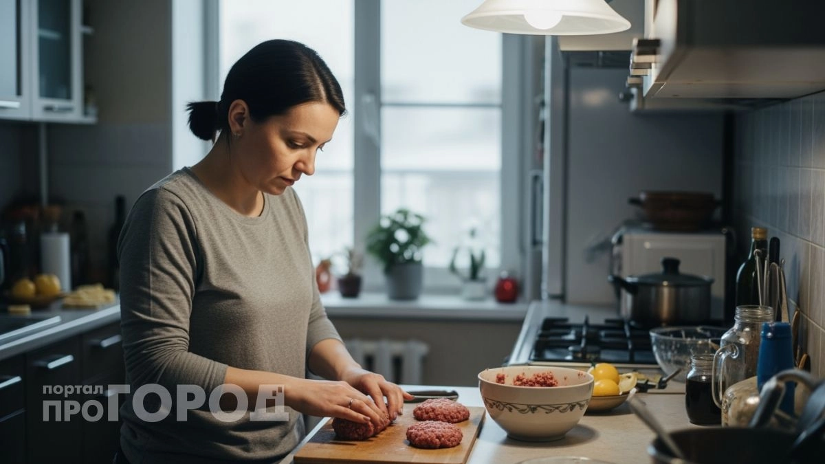 Всего одна ложка в фарш: секрет советских котлет - получаются пышными и сочными