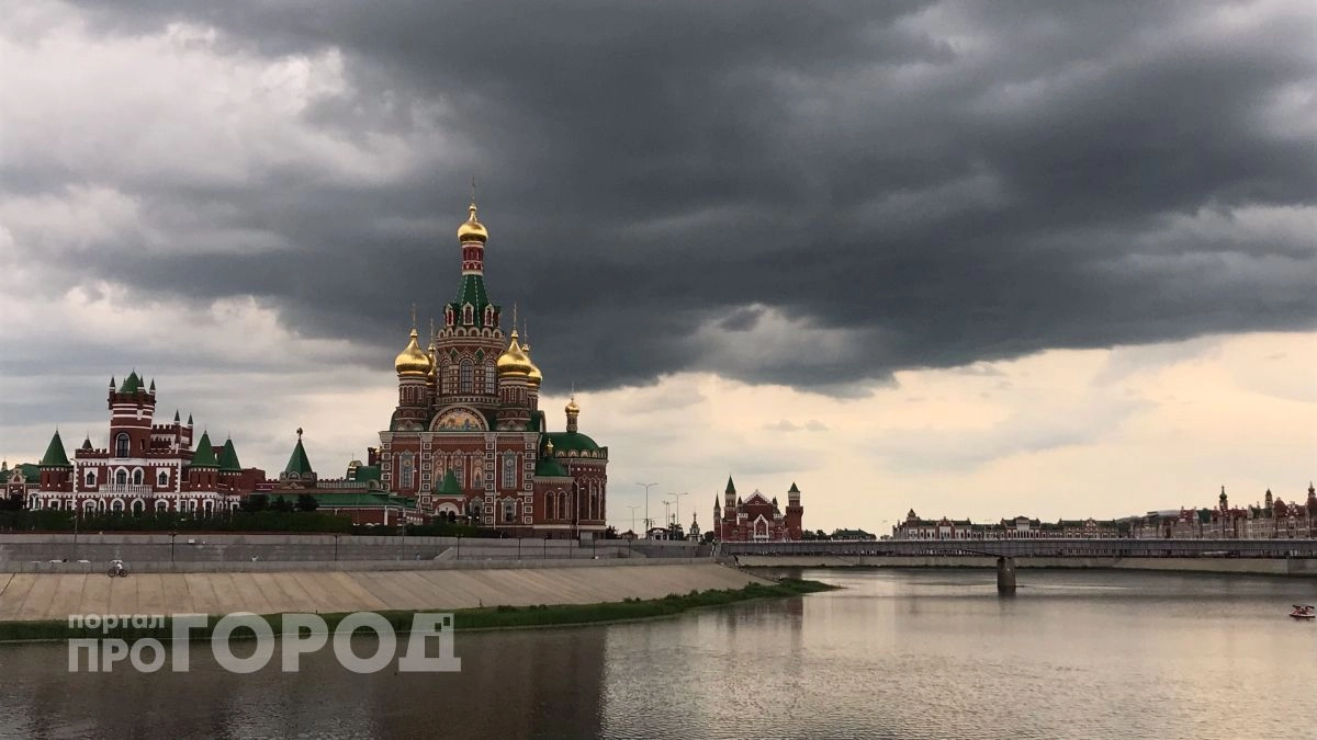 Волна дождей и гроз будет терзать Марий Эл полторы недели