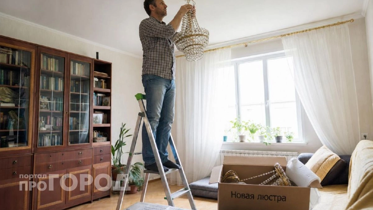 От люстр все давно отказались: как дизайнеры визуально поднимают потолки в хрущевках одним простым приемом