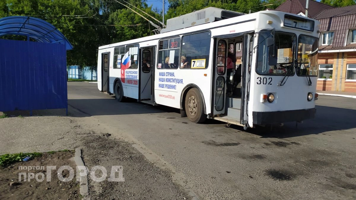 Шесть автобусов и троллейбусов сменят маршруты из-за заезда велосипедистов в Йошкар-Оле