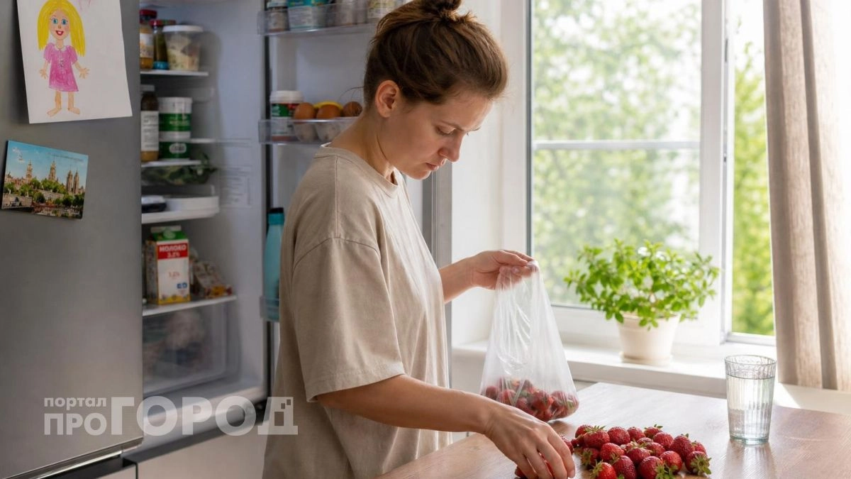Замороженная клубника теряет вкус: делайте это перед морозилкой, чтобы ягода была как свежая