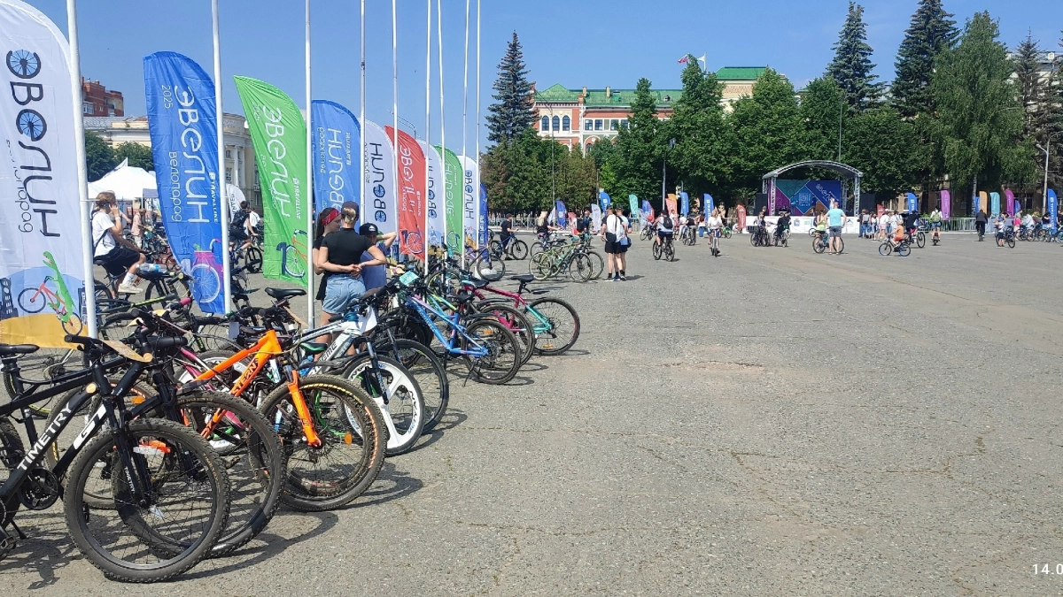 Из-за велопарада перекроют движение в центре Йошкар-Олы до самого вечера
