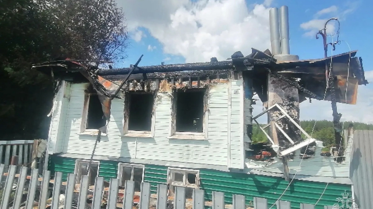 Жилой дом полыхнул в Звениговском районе: что стало причиной