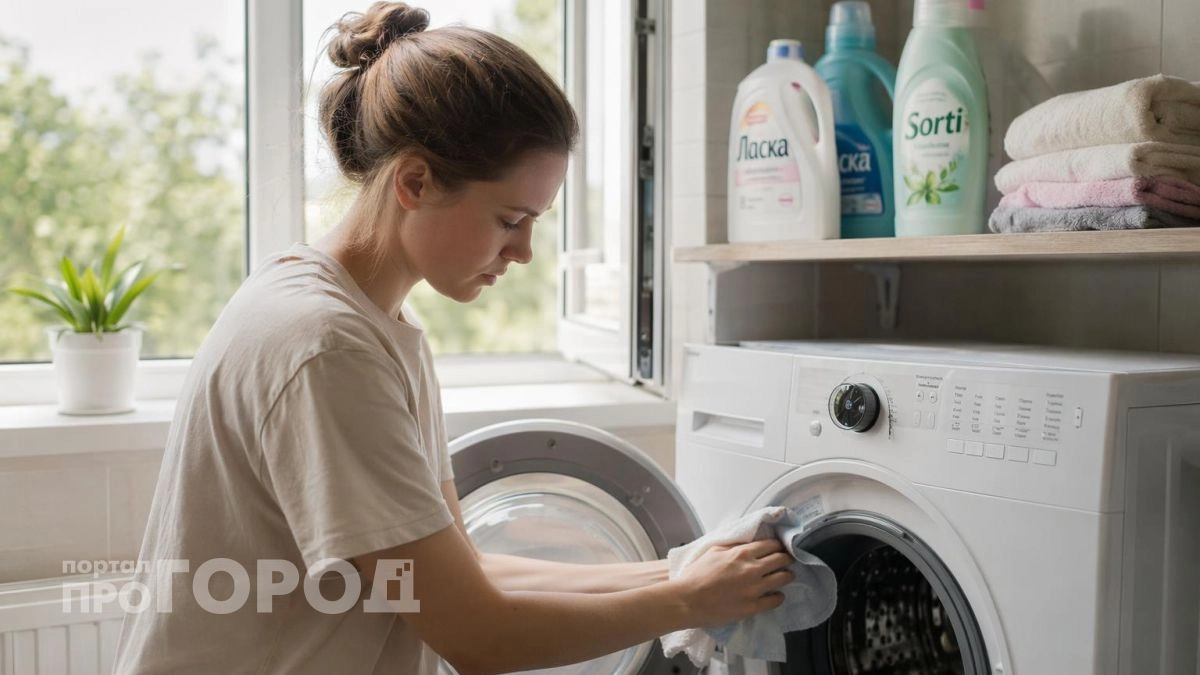 Зачем опытные хозяйки кладут губку для мытья посуды в барабан стиральной машины: эффект вас поразит