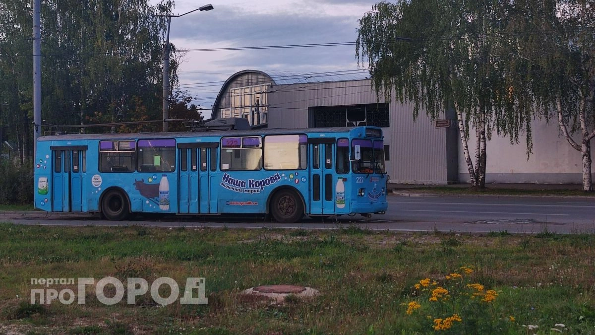Работу троллейбусов продлевают в Йошкар-Оле