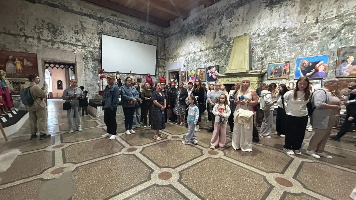 Семьи участников СВО посетили замок Шереметева