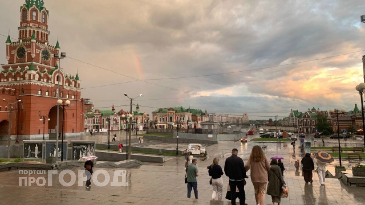 Третий рекорд с весны: Йошкар-Ола вновь в лидерах по дождям 