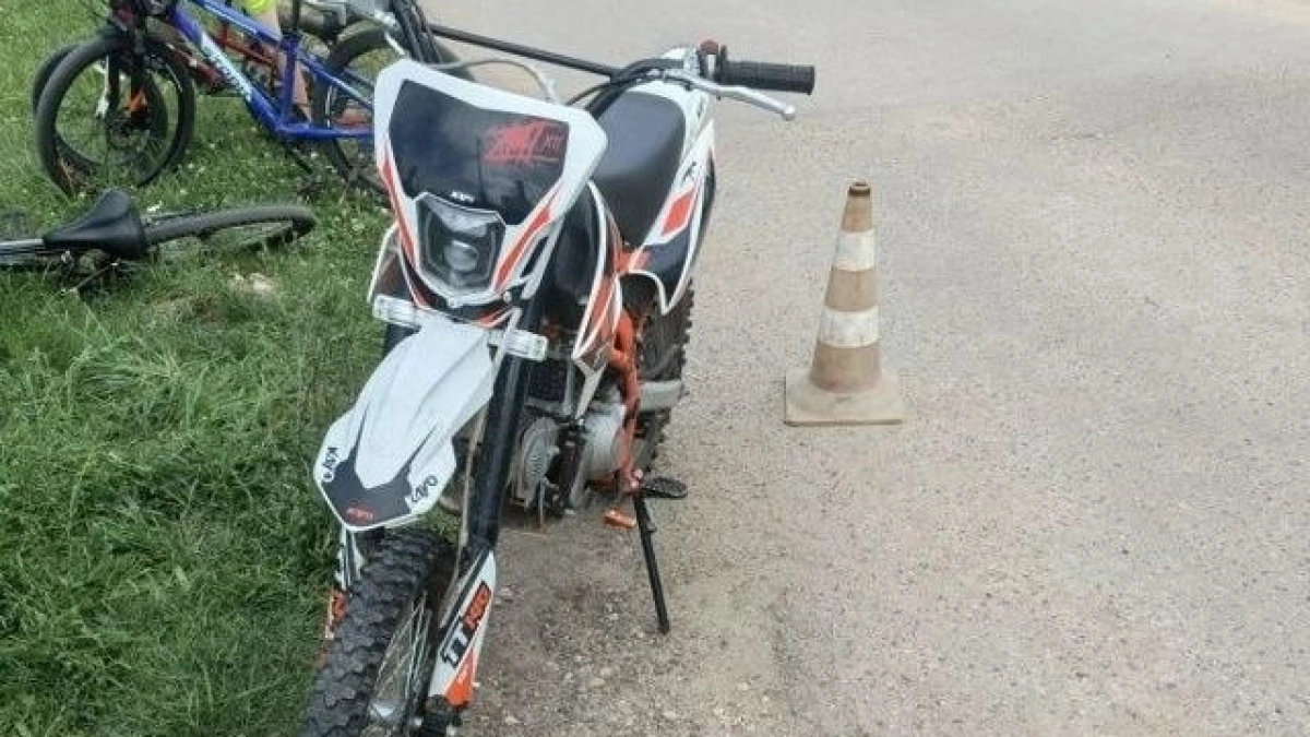 СК занялся наездом 13-летнего байкера на 7-летнего ребенка в Куженере