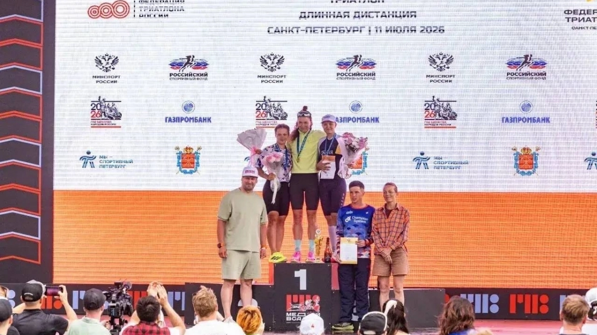 Спортсменка из Марий Эл обошла 5000 соперников на триатлоне и взяла золото на чемпионате России