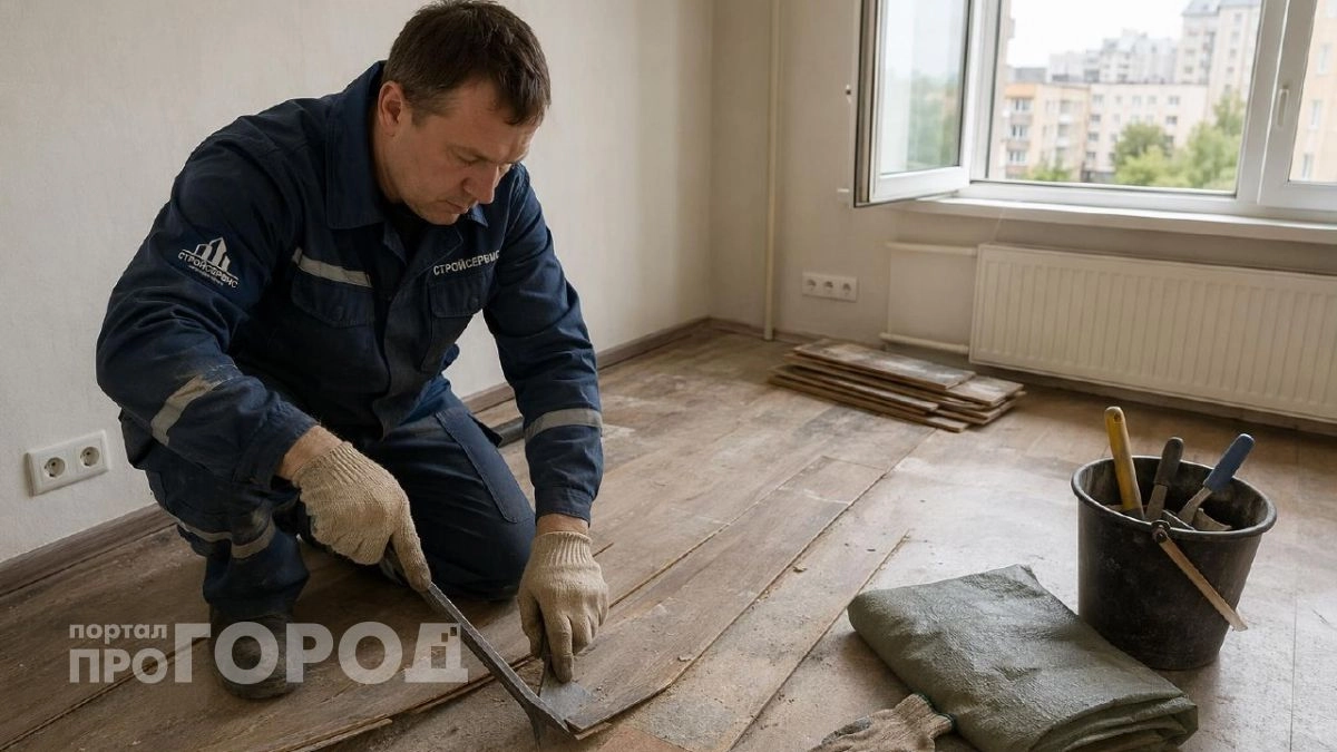 Никакого ламината: мастера переходят на новый способ отделки пола - в два раза дешевле, а выглядит как дерево