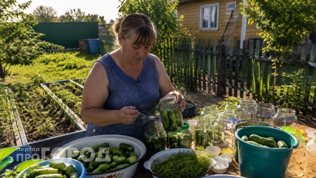 Хрустящие и сочные: мариную потрясающие огурчики по-немецки - за столом съедают первыми
