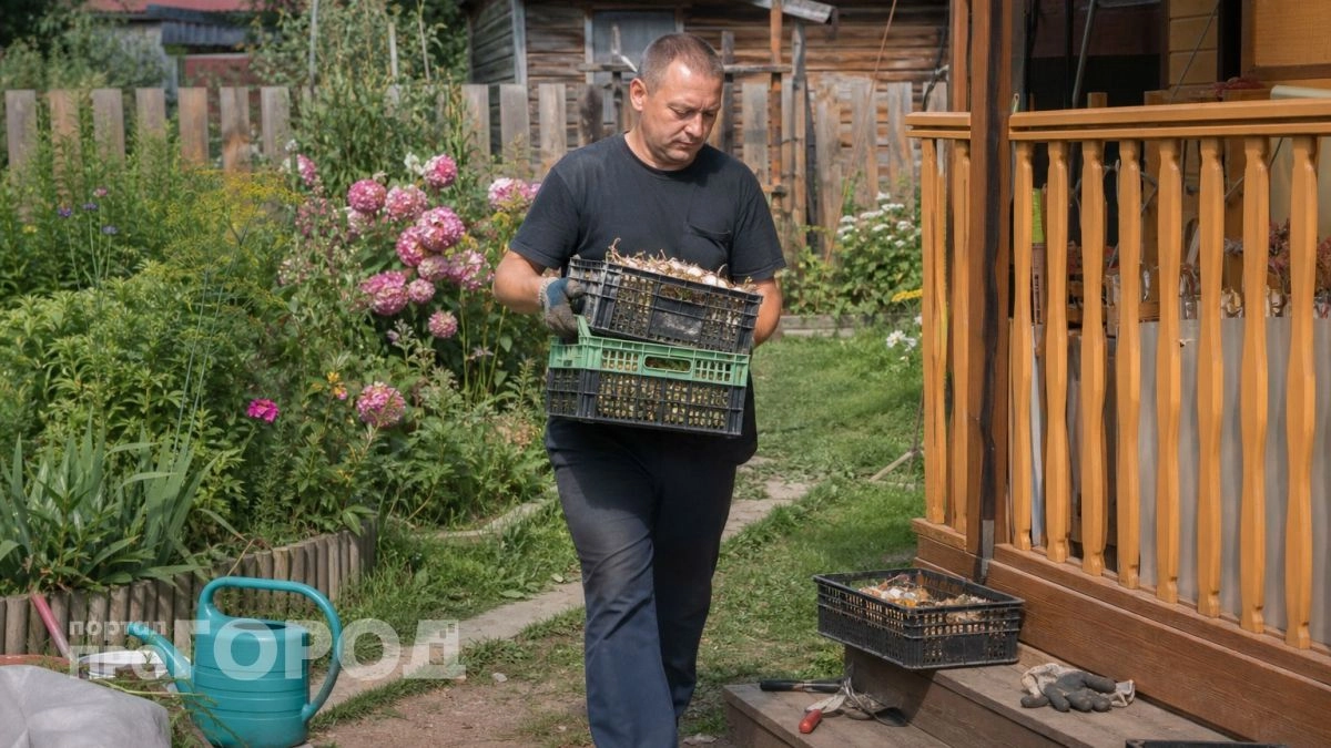 Старые пластиковые ящики собираю по всем знакомым: превратила в удобный шкаф для мелочей на даче