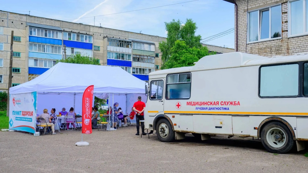 Врачи Йошкар-Олы будут проверять здоровье горожан прямо на улице