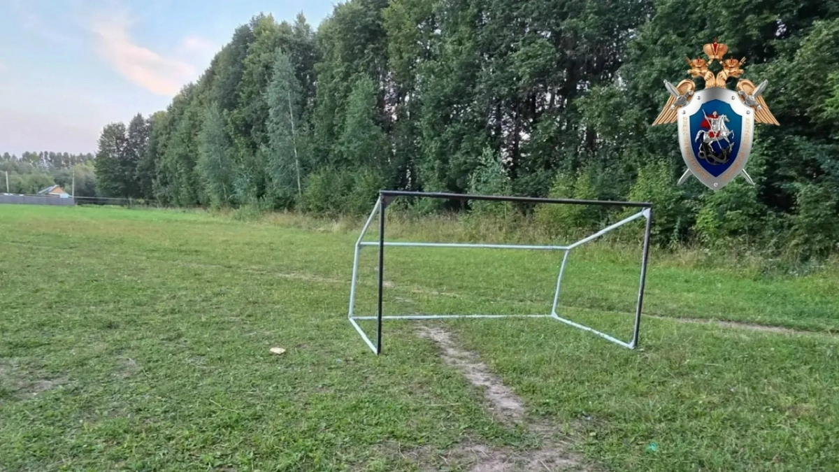Футбольные ворота рухнули на маленького мальчика в Марий Эл