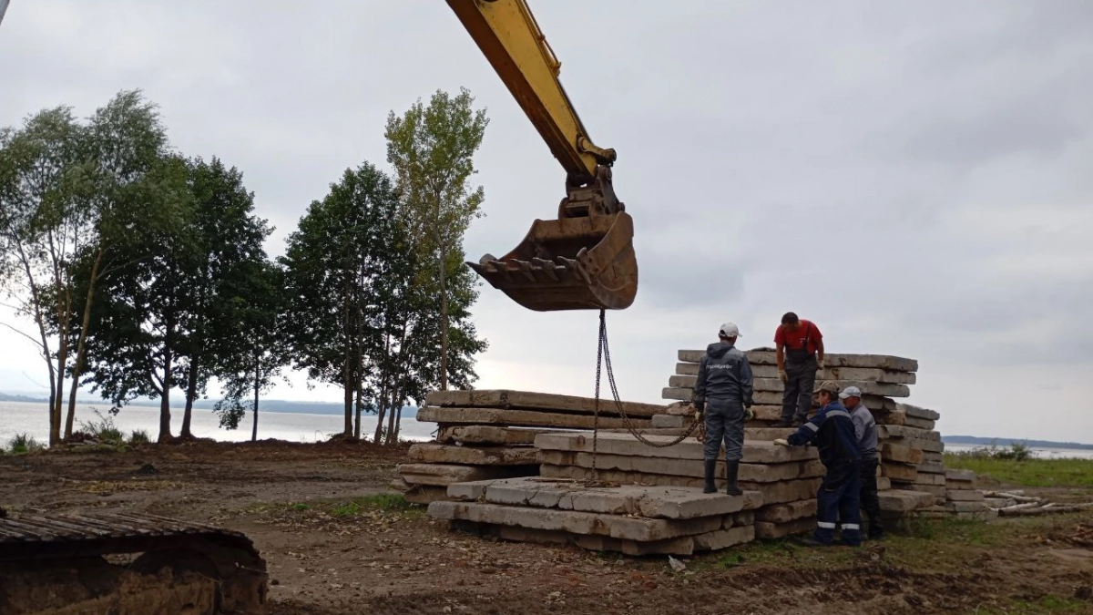 В Юрино возводят причал для туристов и местных жителей: потратили уже 150 миллионов