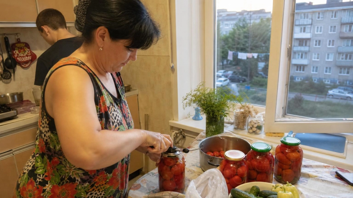 Закатала помидоры по-царски с мёдом — и теперь вся родня требует рецепт: раскрываю все секреты „высокой“ заготовки