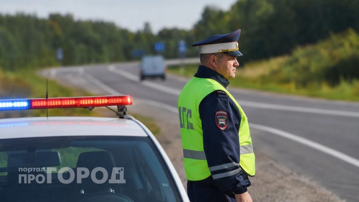 Пьяный водитель напал на инспектора ДПС на марийской трассе: ударил по самому больному