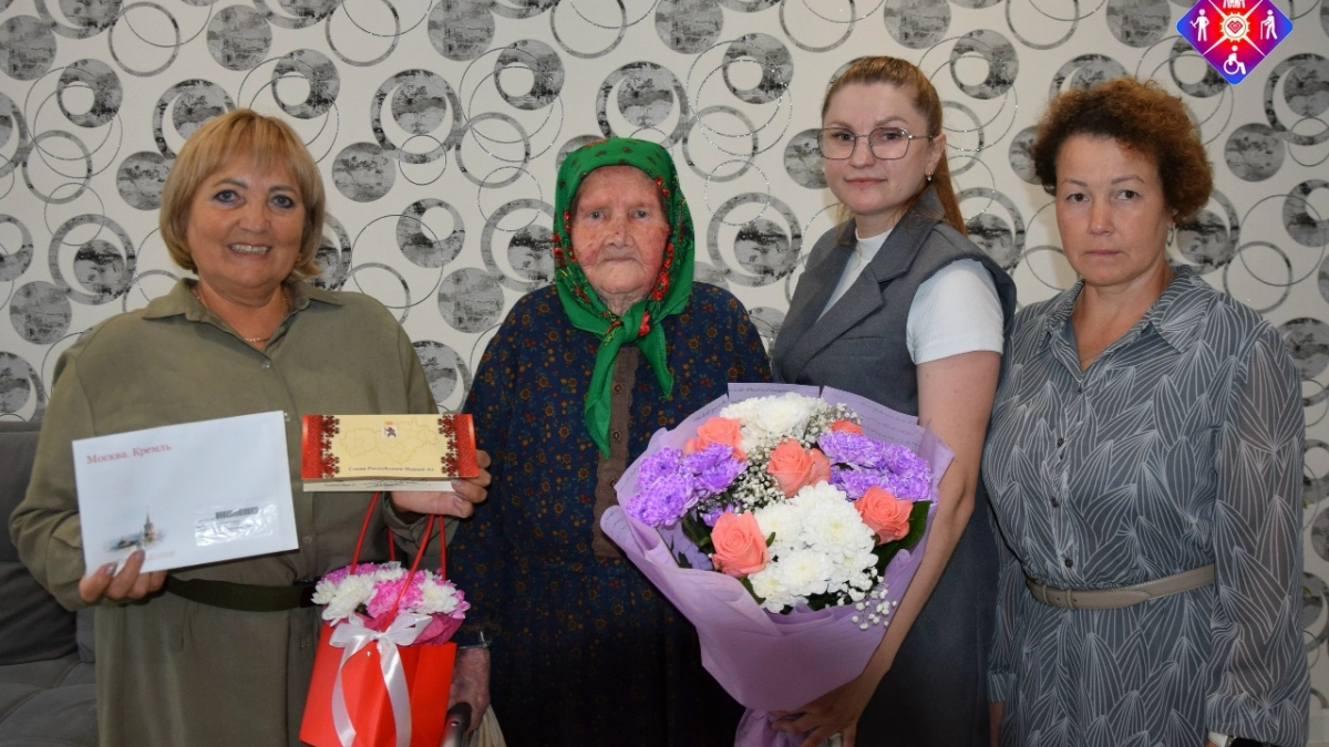Ушла пешком из Сурка, чтобы выжить: 100 лет исполнилось труженице тыла из Звениговского района