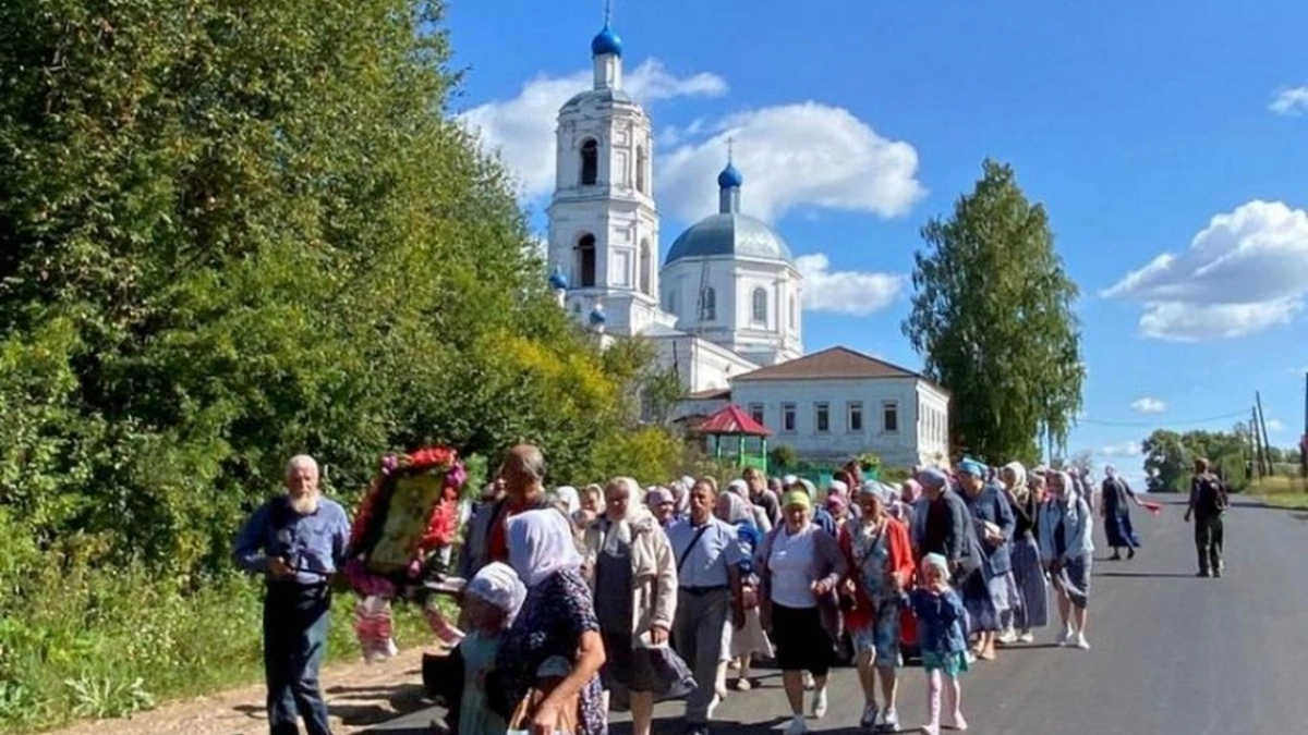 В Марий Эл начался Успенский крестный ход с иконой «Грузинская»