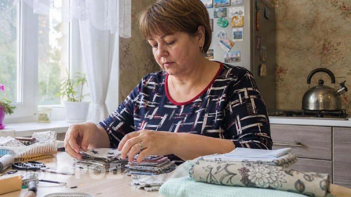 Как сделать домашний плед из обрезков ткани: выглядит как произведение искусства - есть одна хитрость