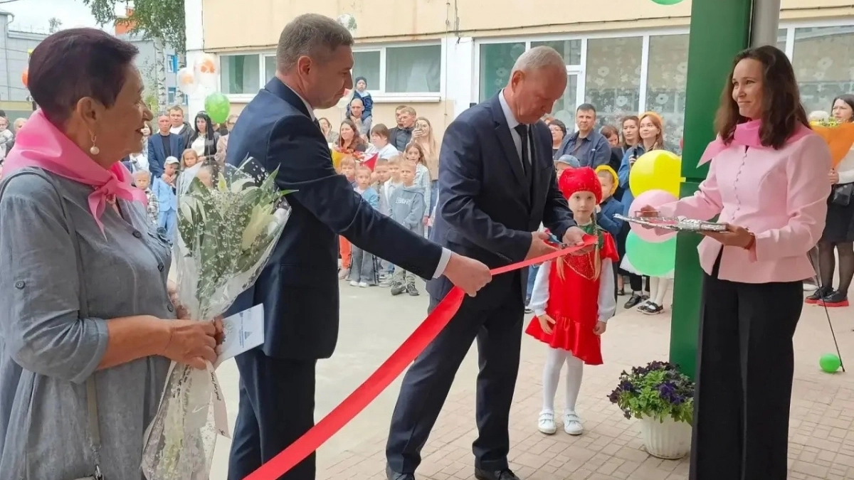 В Волжске после капитального ремонта открылся детский сад «Ягодка»