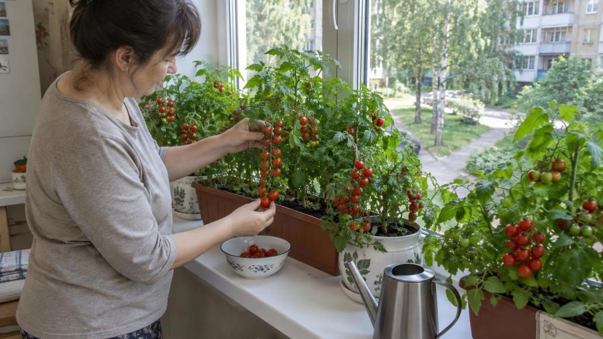 Хватит переплачивать за «эко-продукты»: как вырастить органические томаты на подоконнике, даже если у вас нет дачи