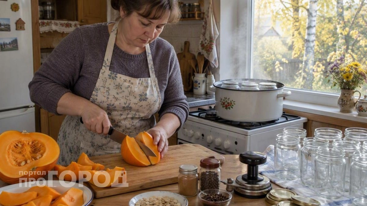 Тыква не выбрасываю и не раздаю: варю "золотое" варенье - по вкусу не отличишь от манго
