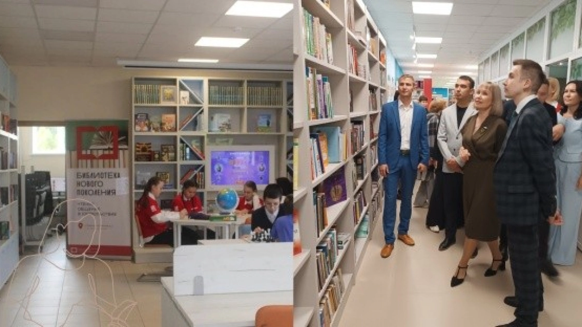 В Марий Эл открылись две модельные библиотеки с современными пространствами для общения