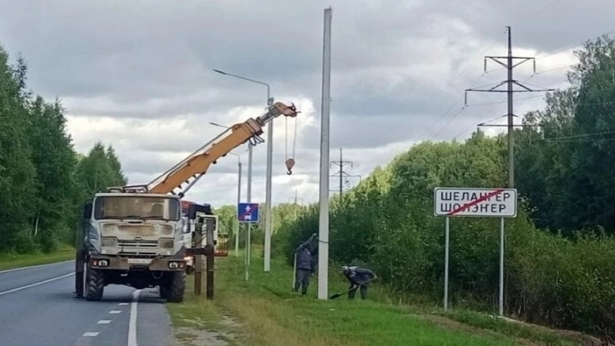 В Марий Эл осветили 1,5 км дороги у остановок в Шелангере