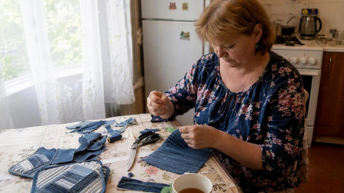 Скупаю в Fix Price кухонные прихватки по 10 штук, но не для кухни: показываю, как превратила их в стильный органайзер