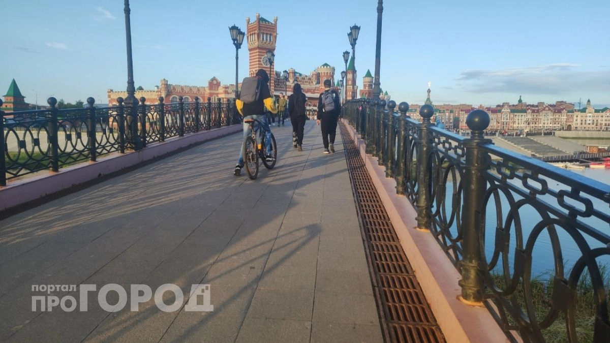 Подростка на велосипеде сбили сегодня утром в Йошкар-Оле