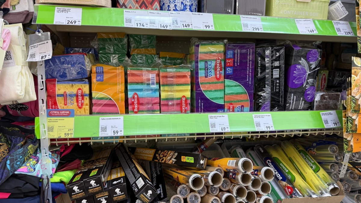 Скупила в Fix Price все губки для мытья посуды, но не для кухни: показываю, как сделать из них «невидимую» звукоизоляцию