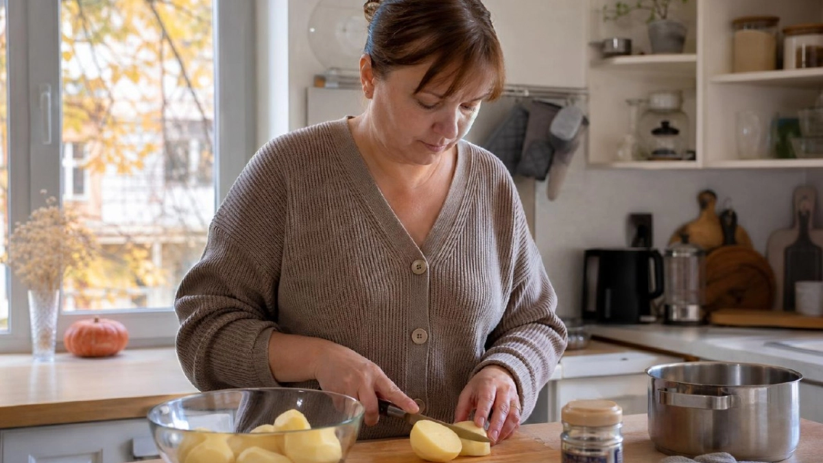 Готовлю "Картофель в шубке по-испански": вкусно, просто - и на ужин, и для праздника