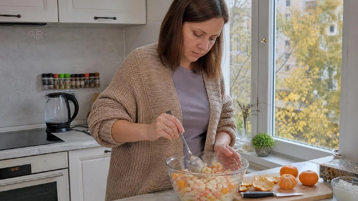 Старый "Крабовый" больше не в моде: два продукта делают из привычного салата шикарное необычное блюдо