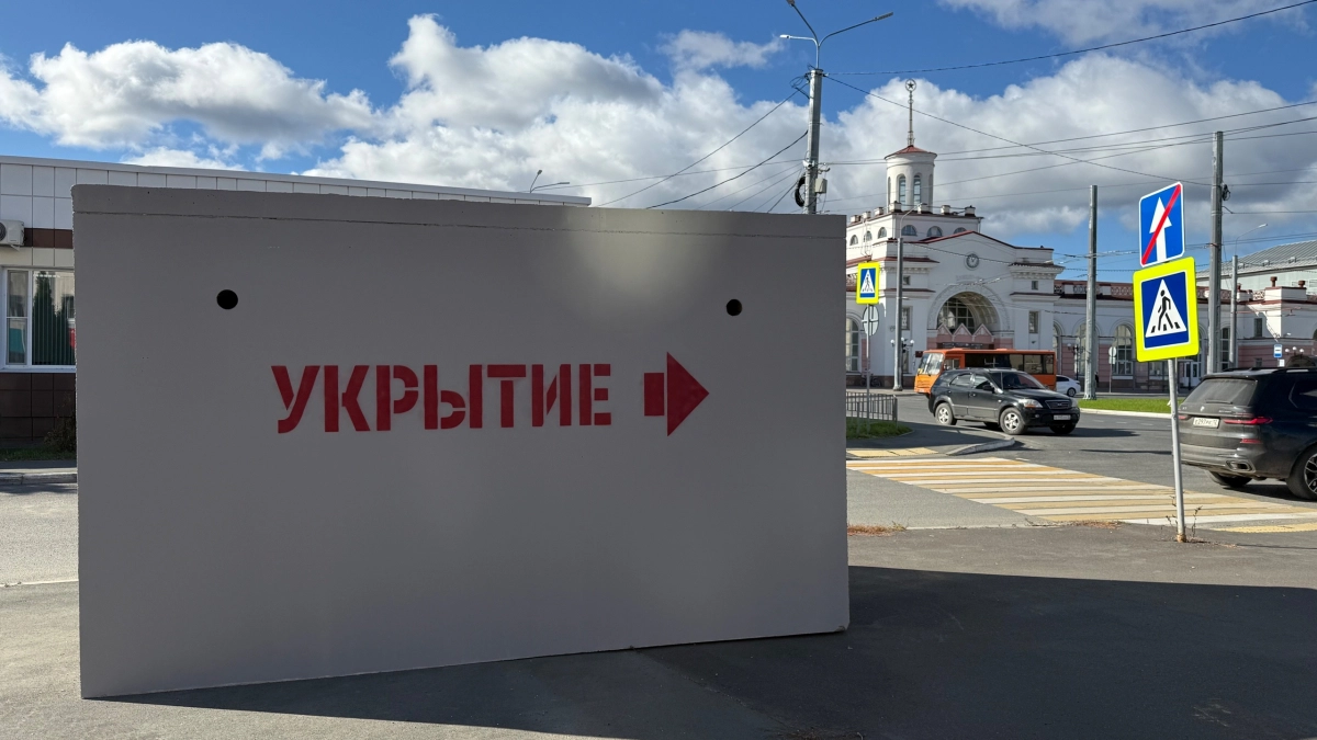 Еще два бетонных укрытия поставили в Йошкар-Оле