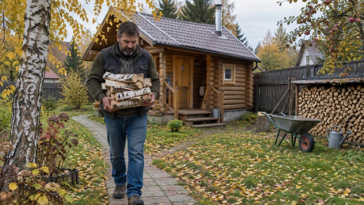 Одна охапка — разный результат: как размер поленьев и способ растопки влияют на расход дров