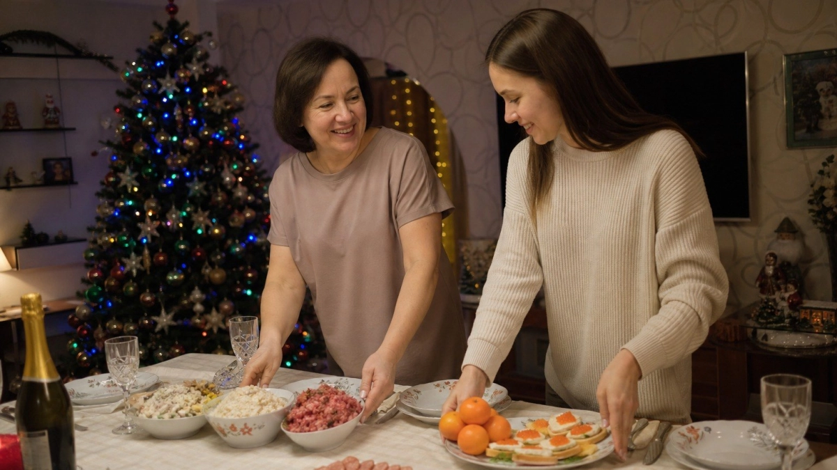 Накройте рогатой хозяйке вкусную «поляну»: что поставить на новогодний стол — 2027, чтобы задобрить Огненную Козу