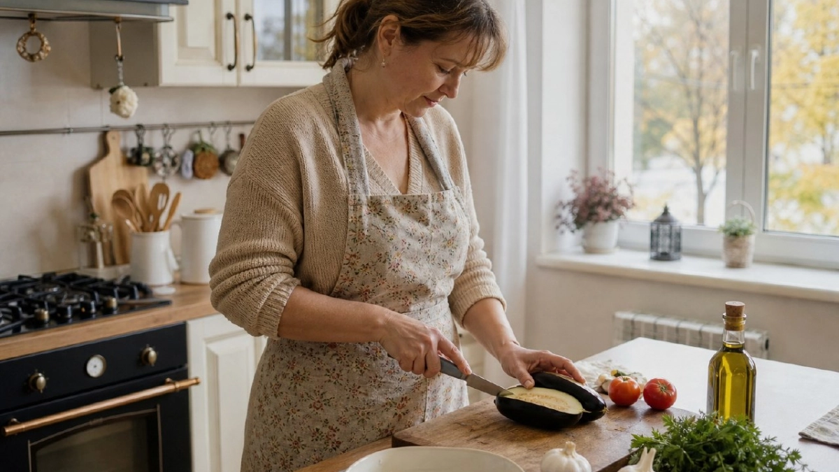 Баклажаны по-грузински с ореховой коркой: делаю закуску килограммами — тарелка пустеет быстрее, чем гости успевают снять обувь 