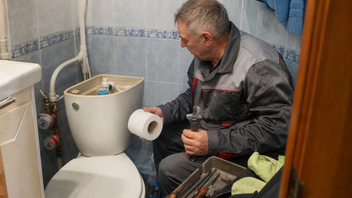 Можно ли выбрасывать туалетную бумагу в унитаз, даже если на ней написано, что можно - старый сантехник дал точный ответ