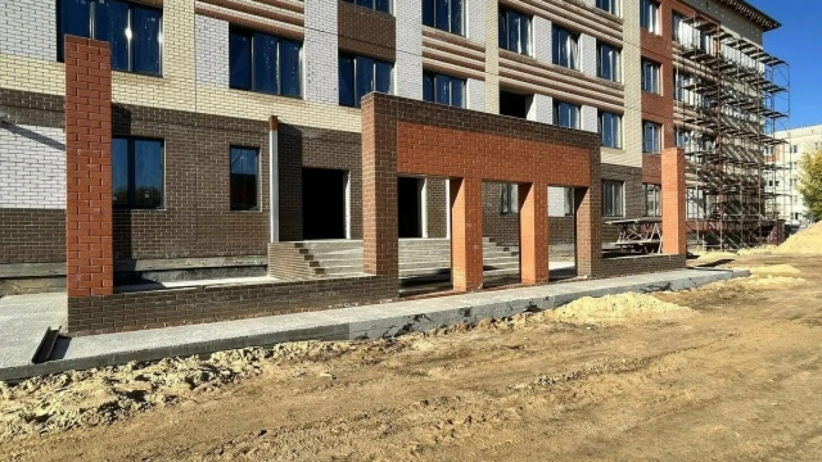 В Йошкар-Оле завершают каркас новой школы и переходят к отделке