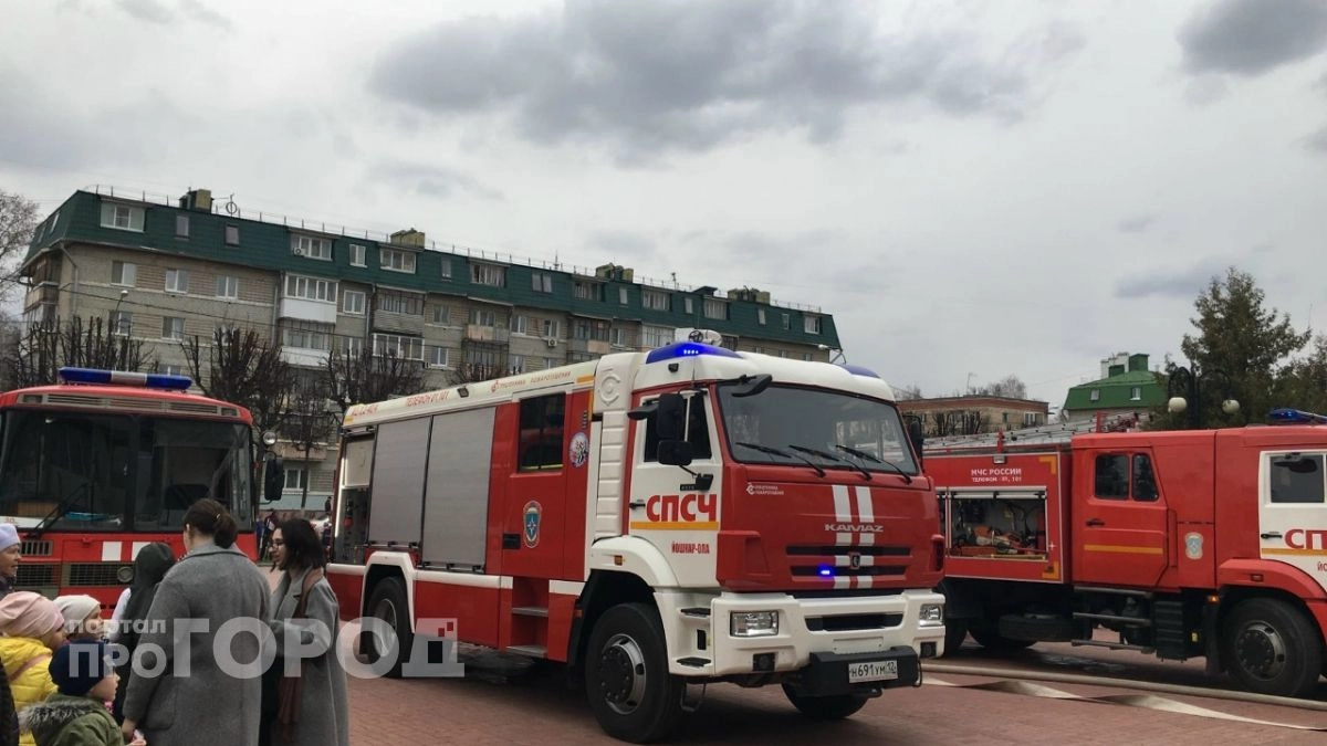 Спасатели стянут технику в центр Йошкар-Олы