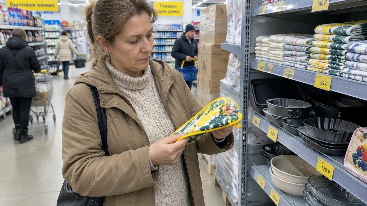 Скупаю в “Чижике” кухонные прихватки, но не для плиты: показываю, как превратила их в стильный органайзер для прихожей