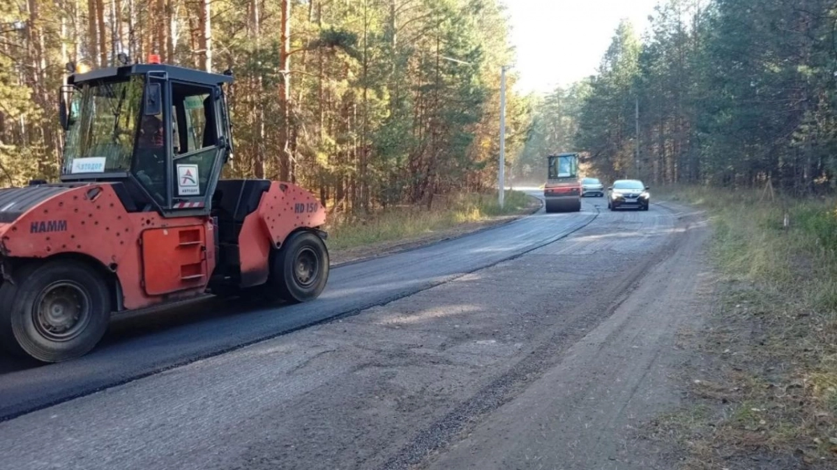 В Волжске досрочно закатали в асфальт пятую по счету разбитую улицу