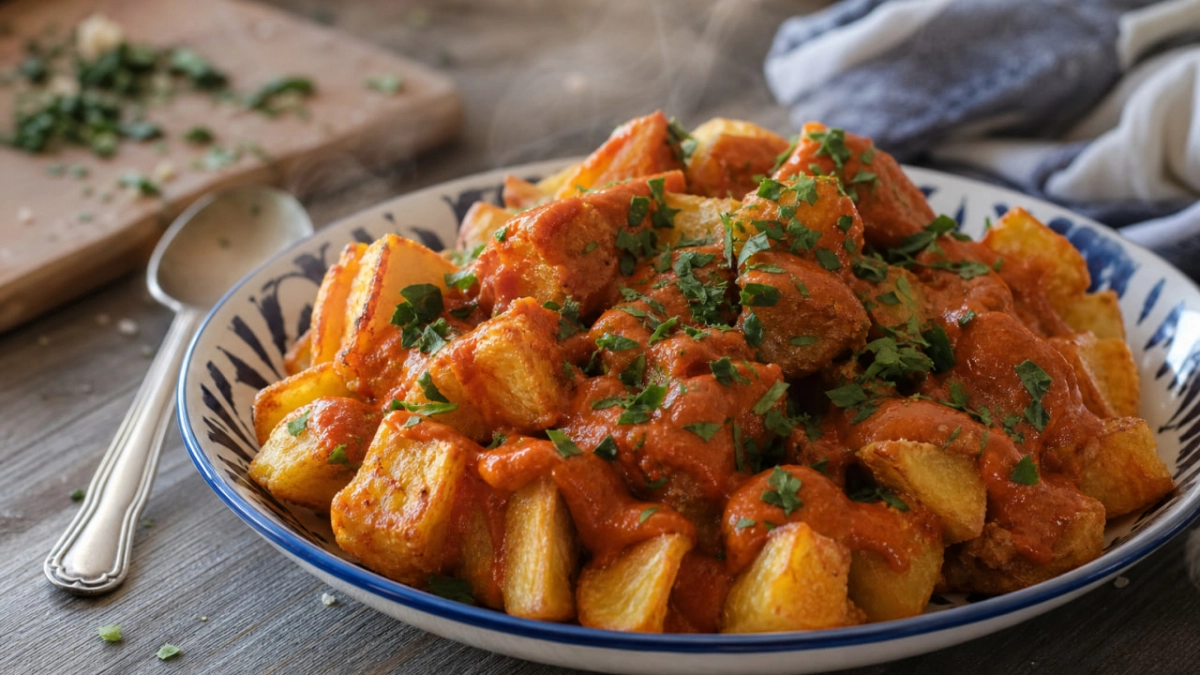 Не варю и не жарю: к мясу делаю пикантную картошечку по-испански - быстро и вкусно