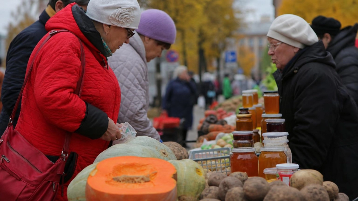 В Йошкар-Оле открылась сельхозярмарка с натуральными продуктами от местных фермеров