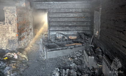 Тело женщины нашли на пепелище в Звениговском районе