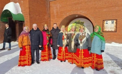 Русская Масленица и марийская «Ӱярня»: сенатор Сергей Мартынов поздравил республику с праздником двойного единства